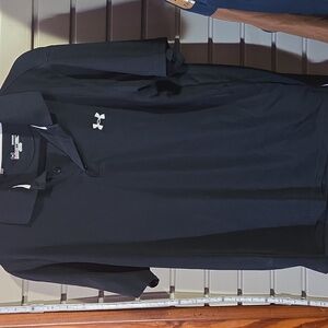 Under Armour Men's Black Polo Shirt